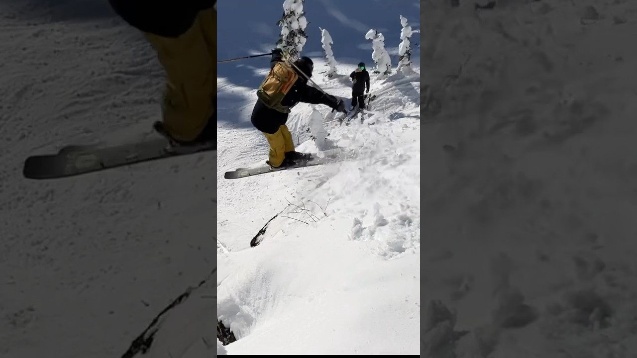 Beach day at Whitefish Mountain Resort with Hudson Longenecker and Tyler Shawback #skiing #fails