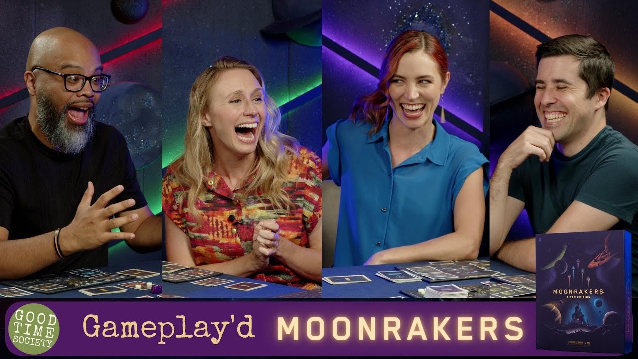 Moonrakers Titan: Nomad & Overload Expansions Playthrough | Gameplay'd with Becca, Ruel, Amy, Shea