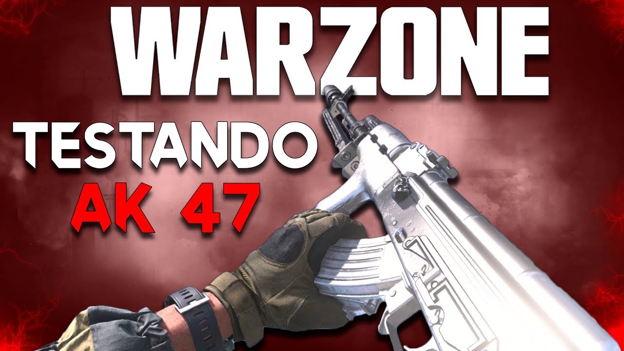 Testando a AK47 no CoD WARZONE... é FORTE mesmo?!