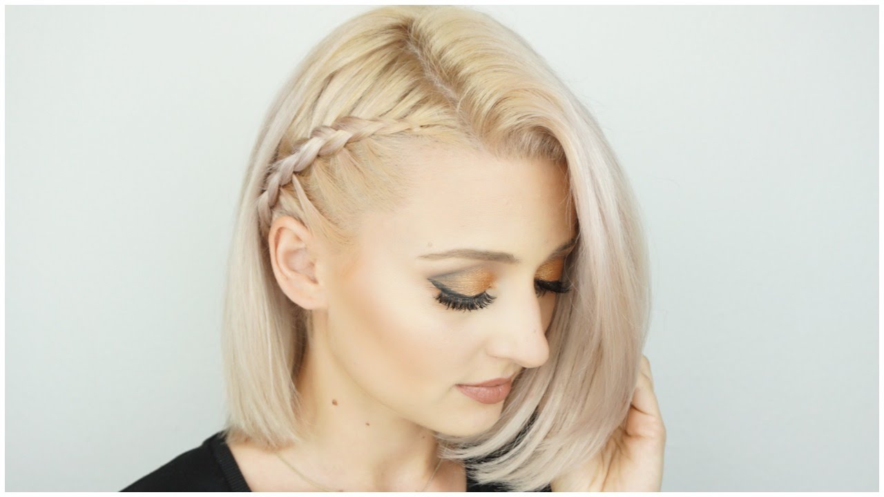 Haare flechten - Frisur für einen Longbob | OlesjasWelt