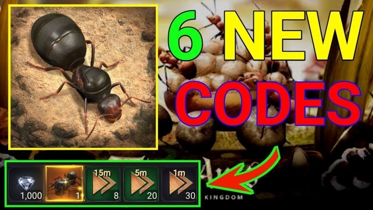 Новые 🔥 Коды активации Ants Underground Kingdom 2025 &mdash; Коды Ants Underground Kingdom за ноябрь 20...