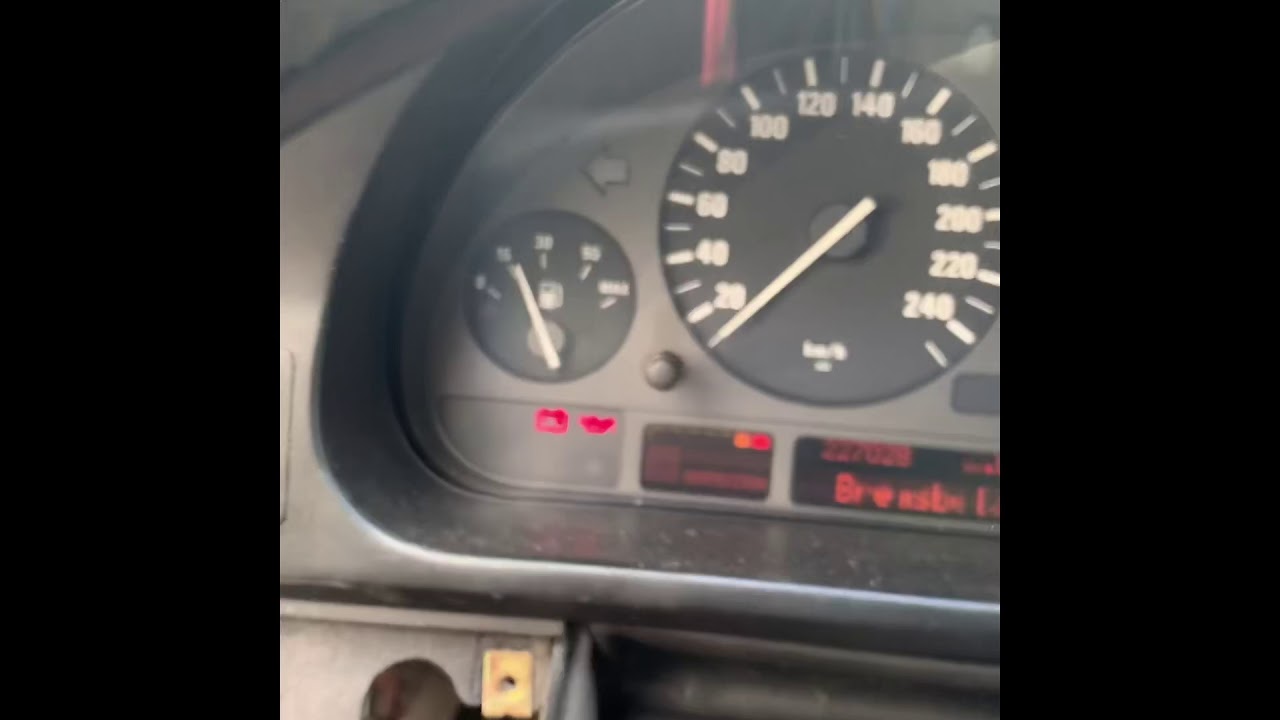 Не запускается двигатель бмв е39