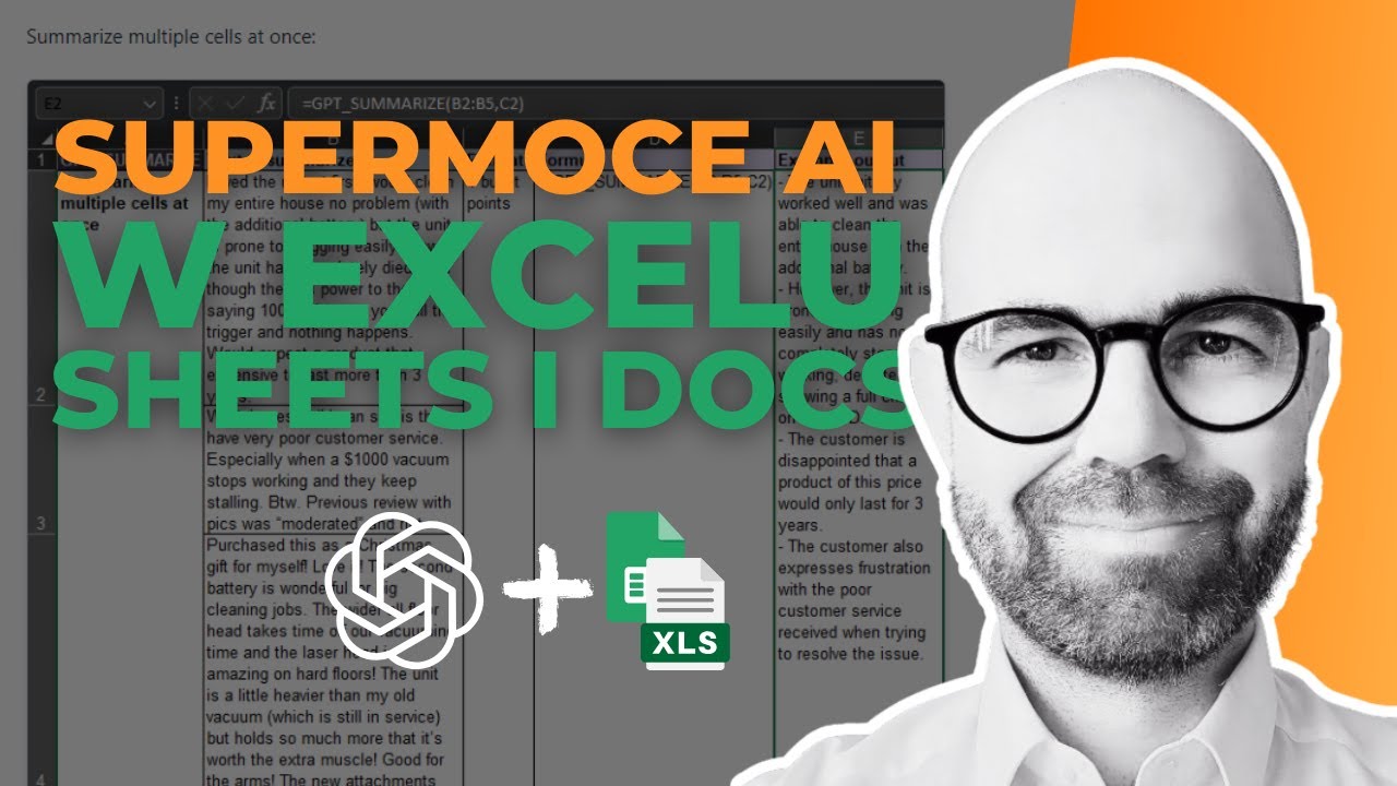 ChatGPT w Excel i Sheets - dodatek, który NA ZAWSZE odmieni Twoją pracę.