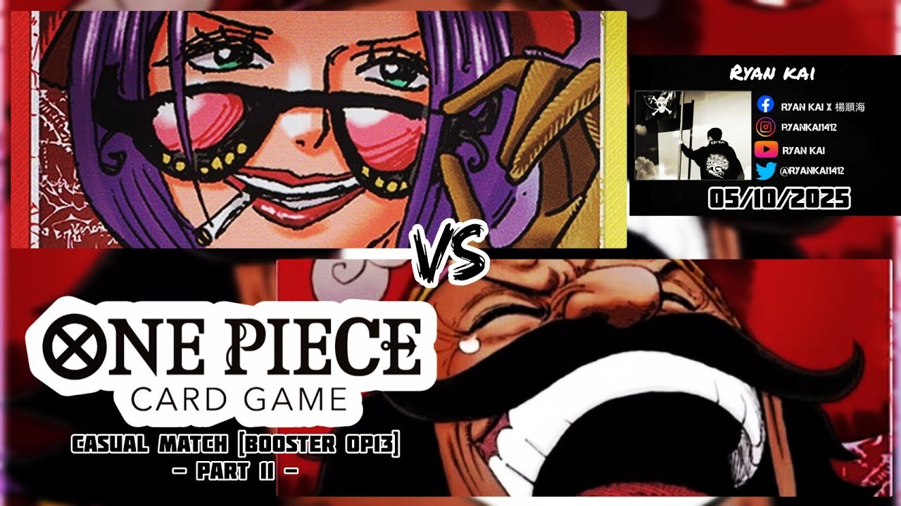 One Piece Card Game Casual Match Booster OP13 (Part 11) - Bello Betty vs Gol D. Roger