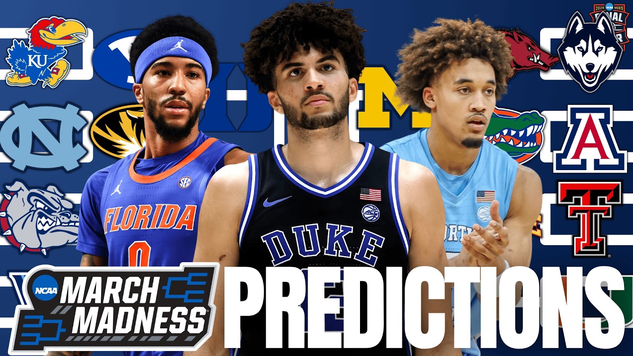 Predicting EVERY Game if March Madness Started Today | 2026 NCAA Tournament Bracketology (ESPN)
