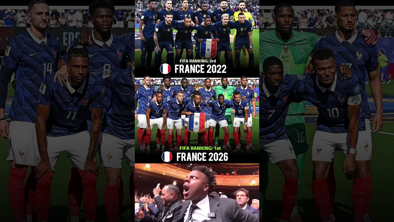 🏆🇫🇷 France Is Preparing For Another Journey To The FIFA World Cup Final..🔥⚽ #shorts #football #fifa