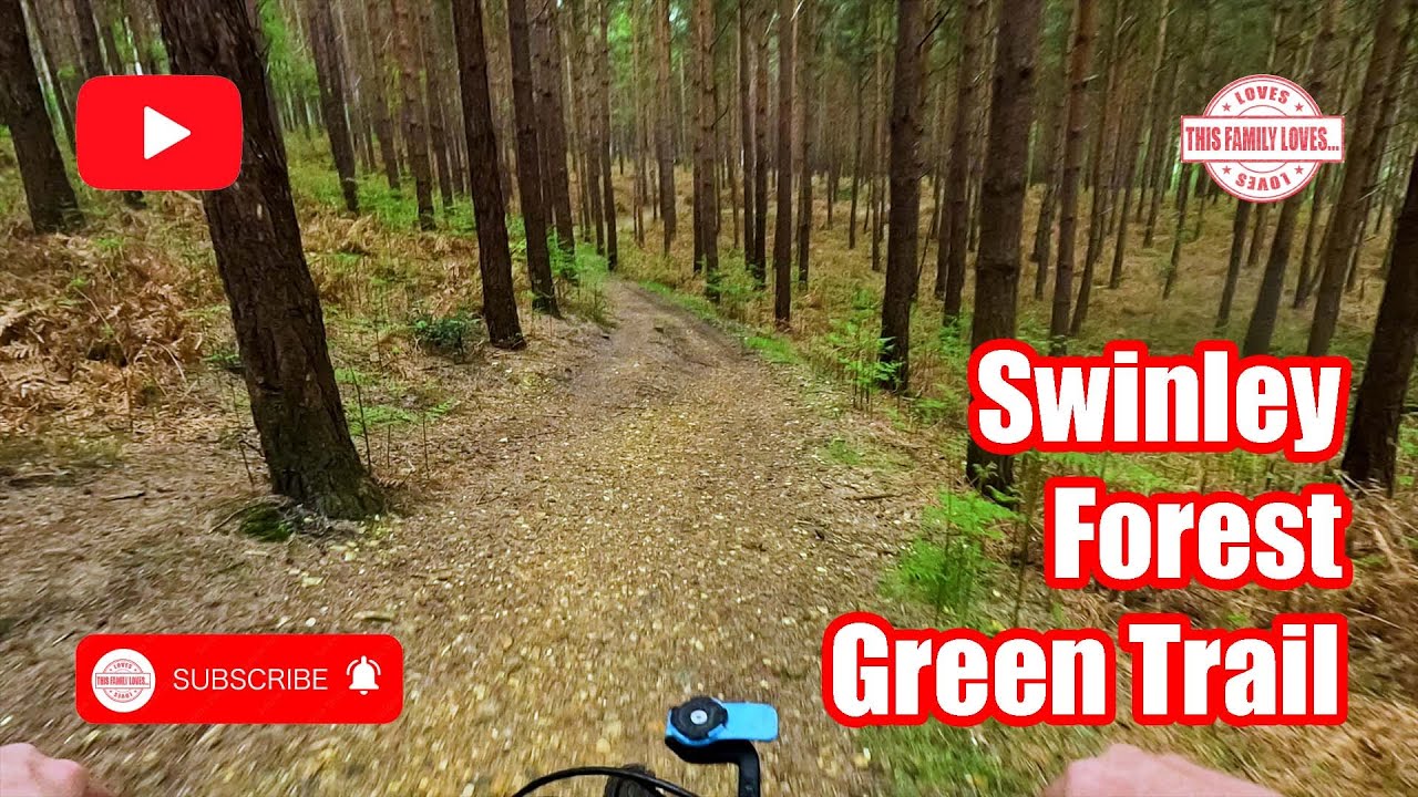 We ride Swinley Forest Mountain Biking Green Trail - First time with HQ Footage
