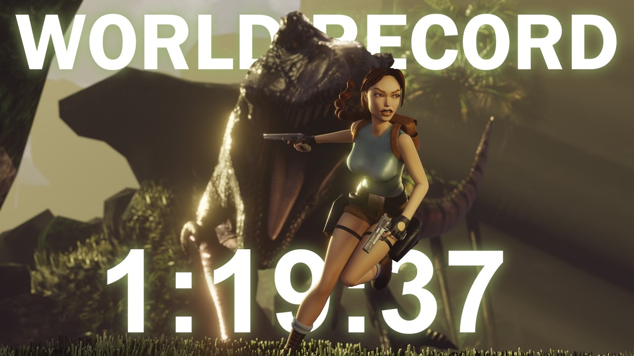 Tomb Raider I Remastered - Glitchless Speedrun in 1:19:37 [WR]
