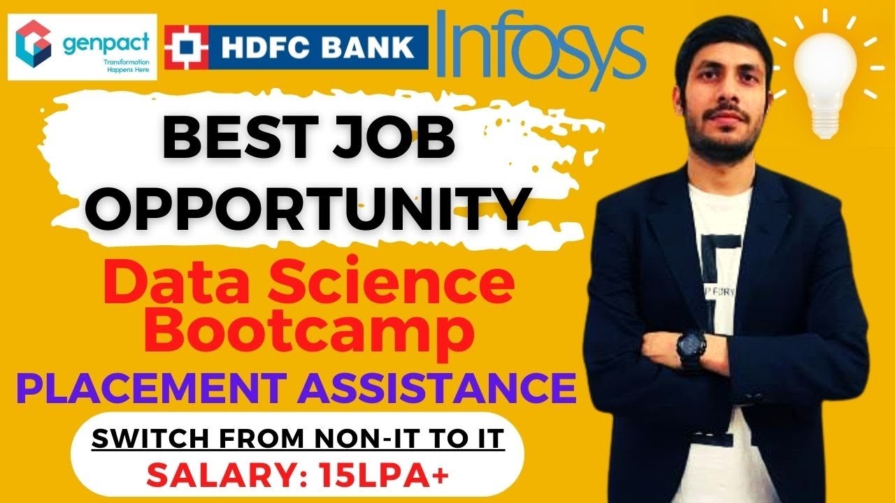 HDFC Bank, Infosys & Top MNC Job Opportunity 2022 | Data Science Bootcamp | Power BI | ML Engineer