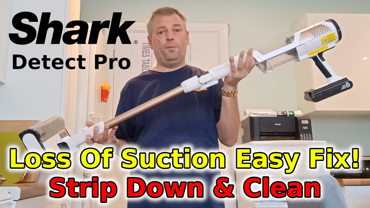 Shark Detect Pro Poor Suction Easy Fix! Strip Down & Clean