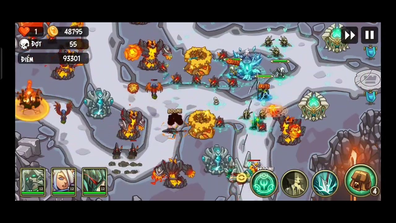 Empire warriors TD Map 33, Zelos Ar Fed wave 91