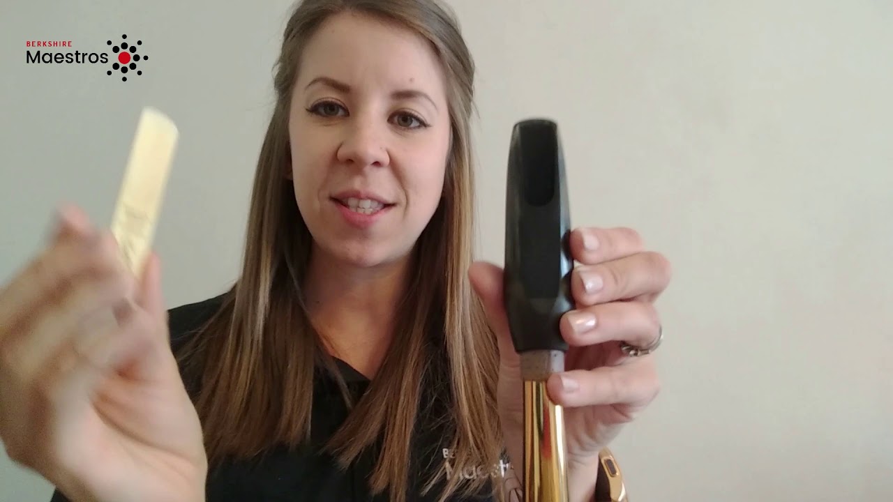 How to put reed on a saxophone mouthpiece