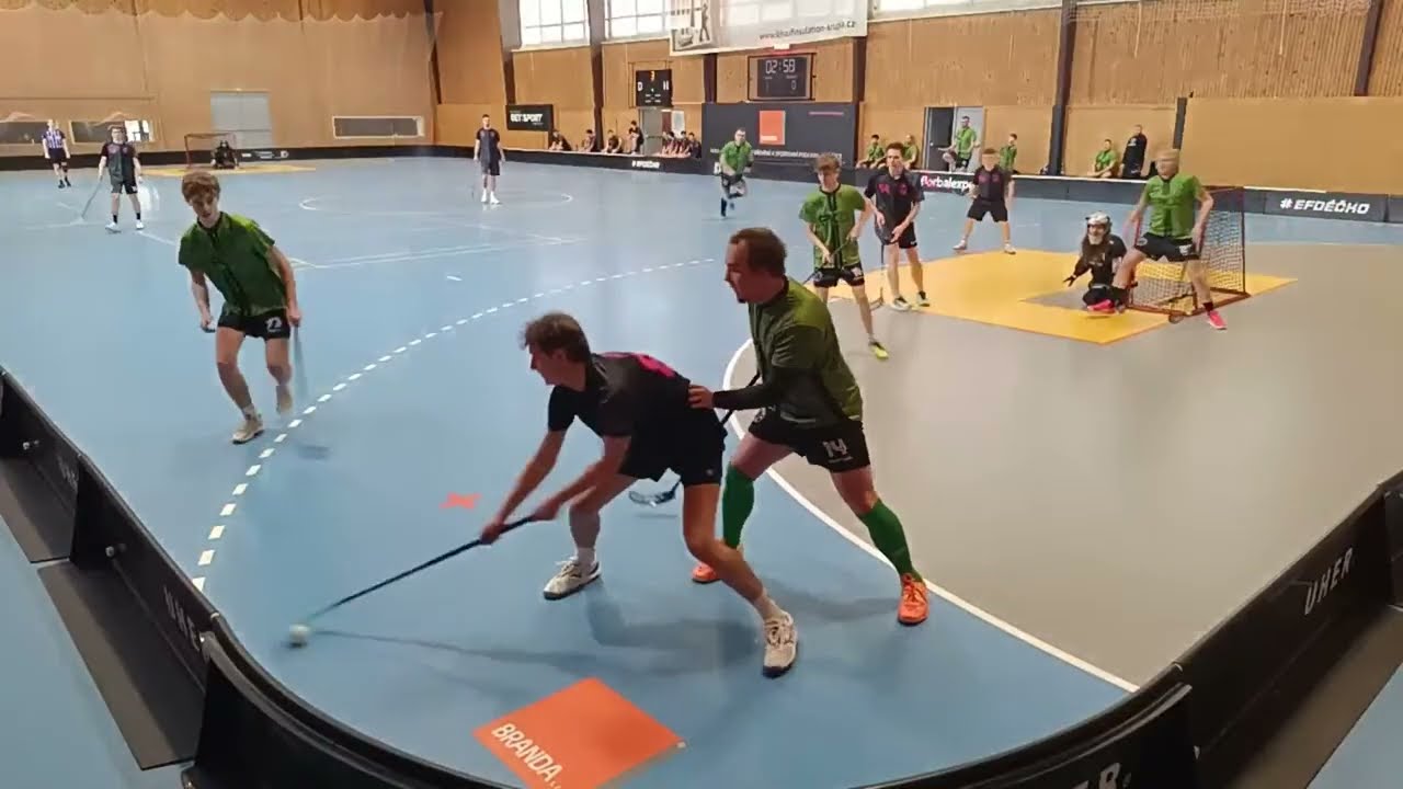 Florbal živě Víťa  vysílá živě!