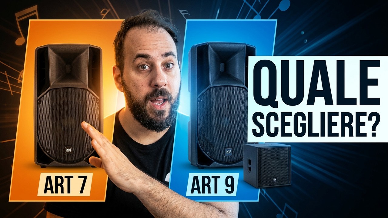 Le migliori casse acustiche amplificate RCF: ART 7 e ART 9