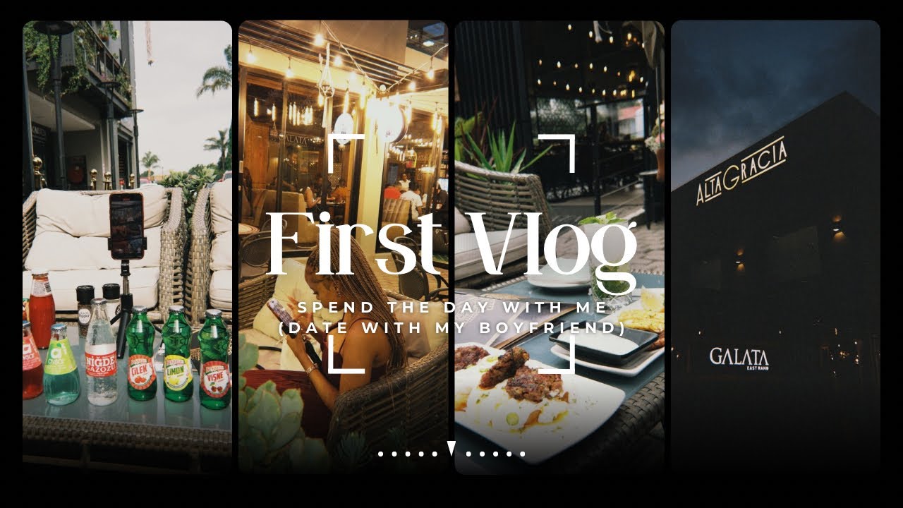 Lunch date with my boyfriend | First Vlog🤍