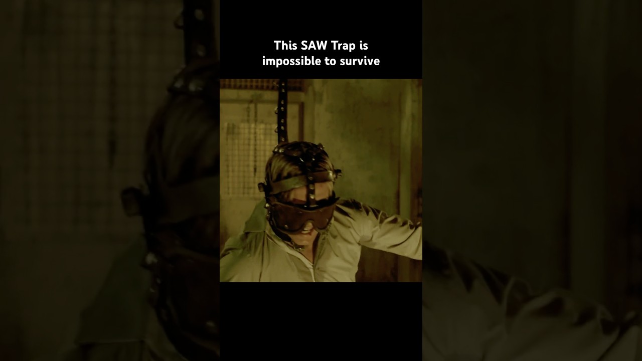 The most IMPOSSIBLE Saw trap #saw #sawx