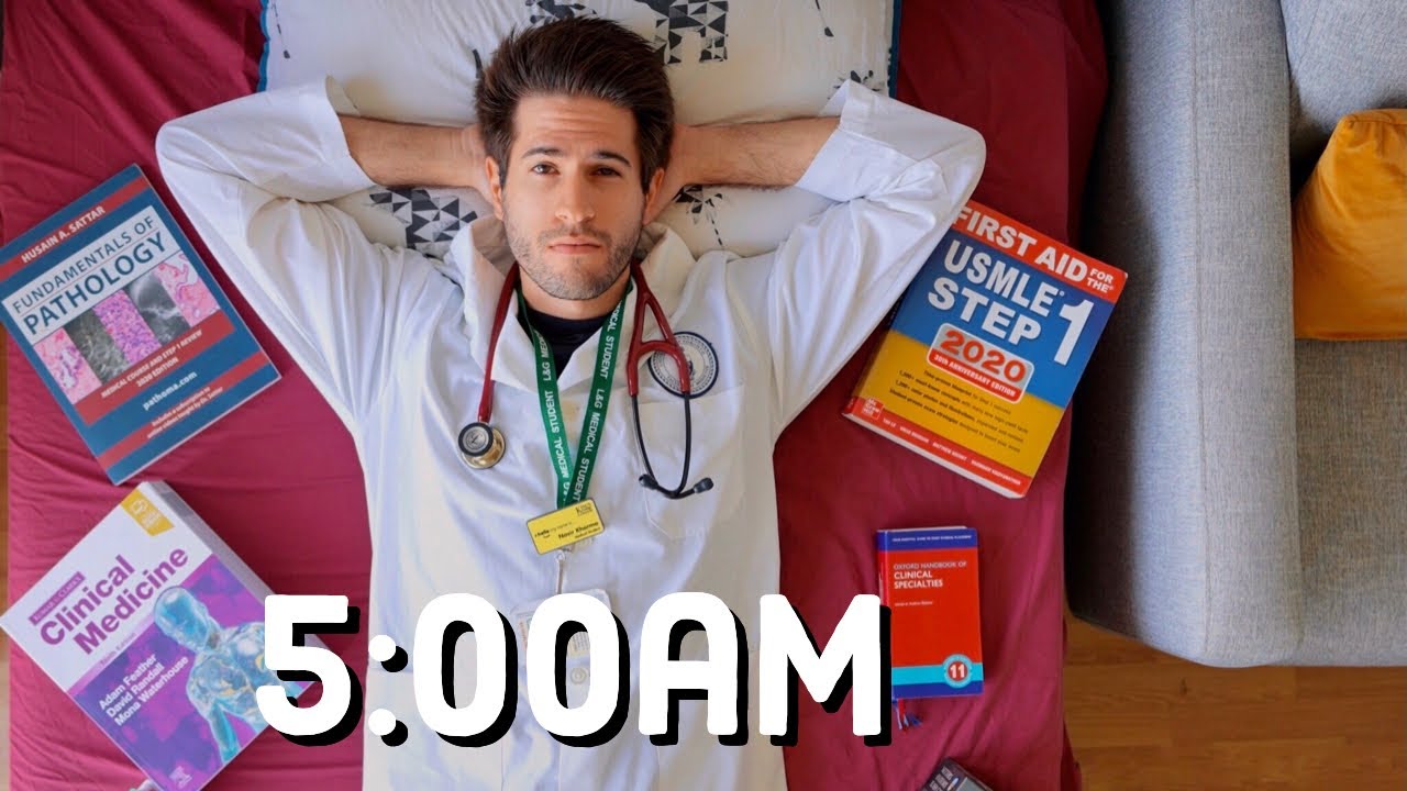 Waking up at 5am for a week (med school vlog)