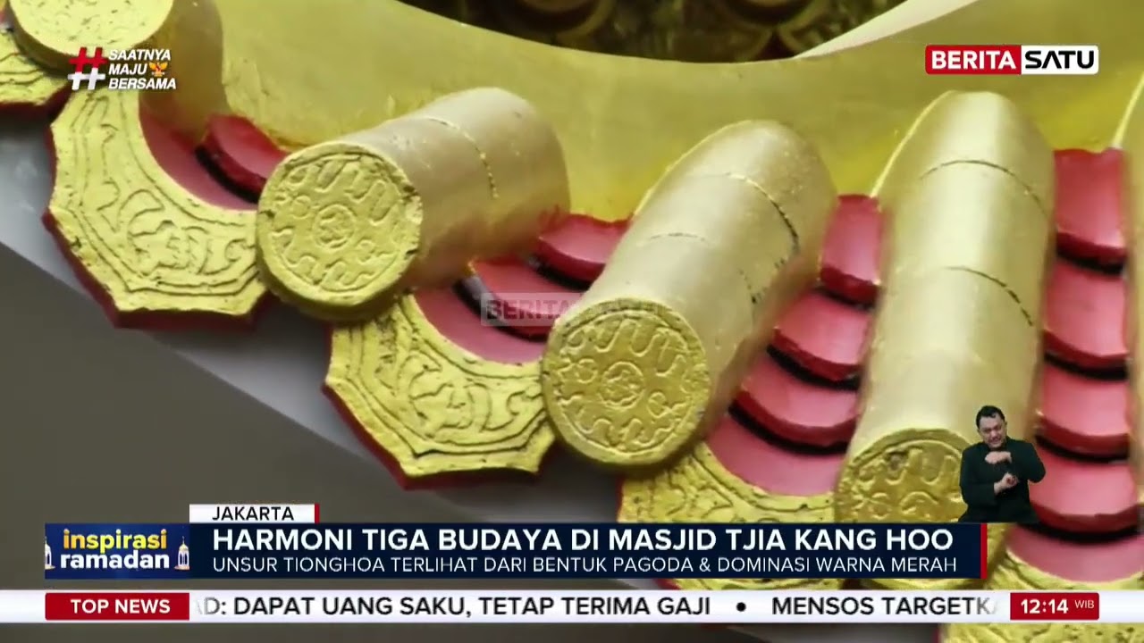 Harmonía Tiga Budaya di Masjid Tjia Kang Hoo Pasar Rebo Jakarta #Beritasatu
