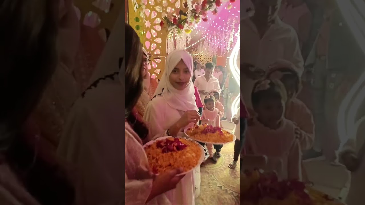 Wedding ceremony of my sister in law #❤️❤️❤️#viral #YouTube video#beautiful bride and groom#vlog 