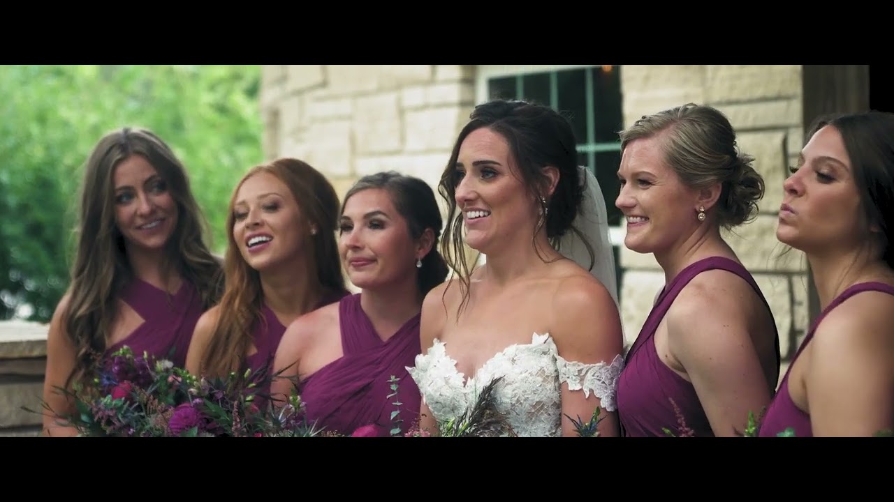 Kayla and Tanner's Heavenly Woodsy Lodge Wedding Video from Iowa City, Iowa