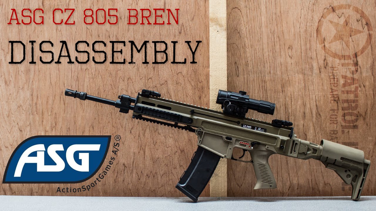 ASG CZ 805 BREN Disassembly