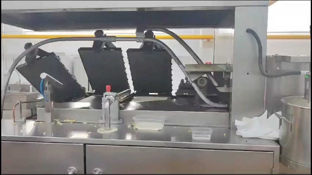 Wafer Biscuit Production Line Connect With Auto Packing System (Wafer-making process)