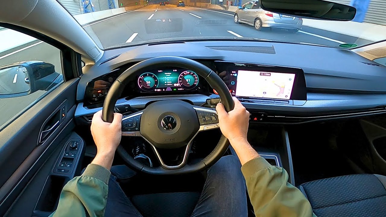 2023 VW Golf 8 2.0 TDI - pov test drive