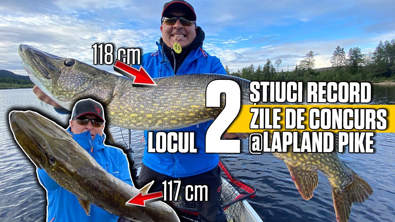 INCREDIBIL de NOROCOS?! - PESCUIT la STIUCA MARE in SUEDIA, Locul 2 LAPLANDPIKE