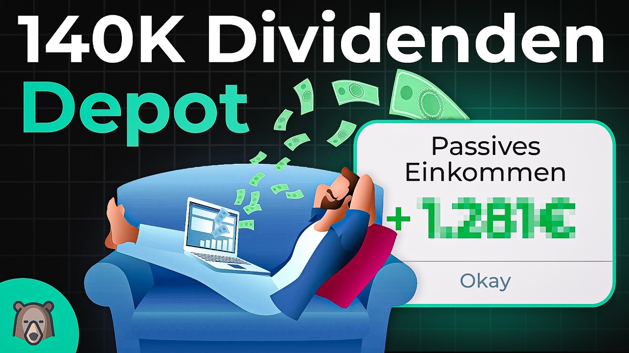 So viel DIVIDENDE zahlt mein 140.000€ Dividenden Aktien Depot - SCHOCK