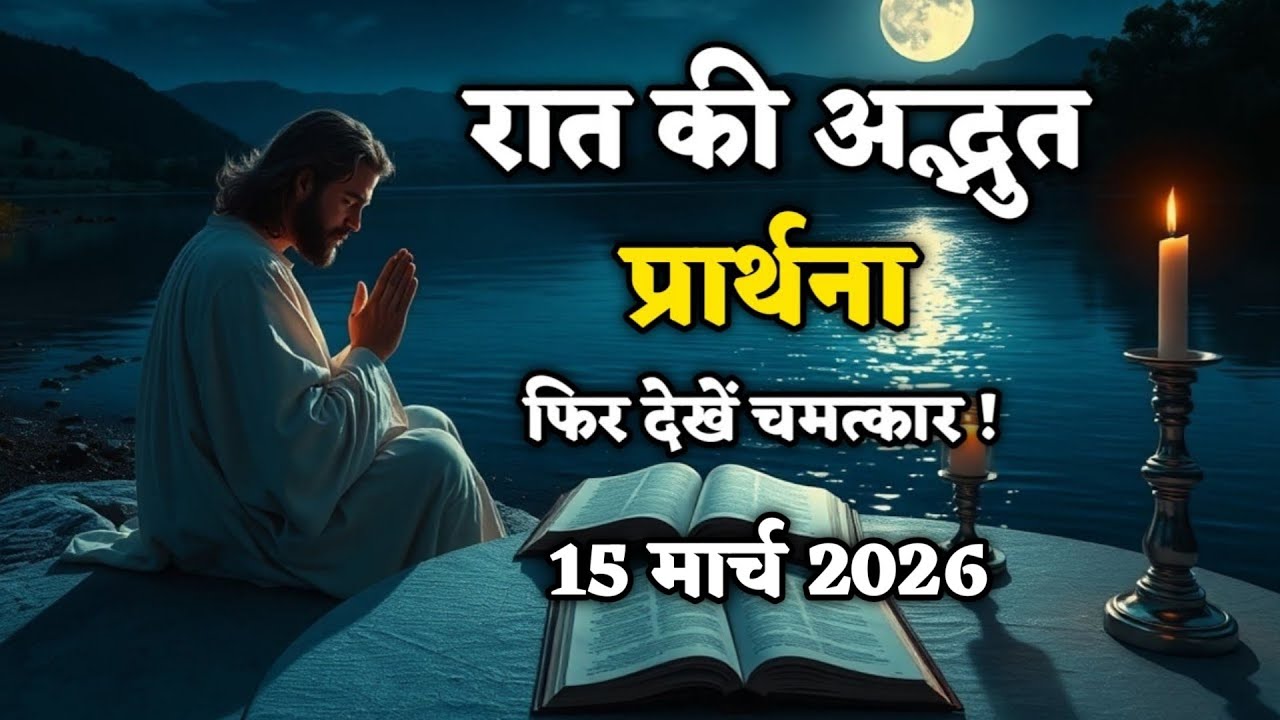 आज रात में सोने से पहले ये प्रार्थना जरूर सुनें | शाम की प्रार्थना | The Bible Project 