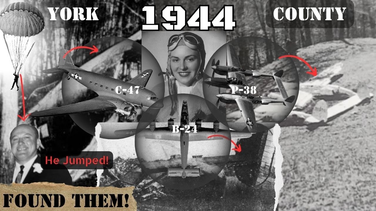 The Year The Planes Fell From The Sky in York County Pennsylvania | 1944