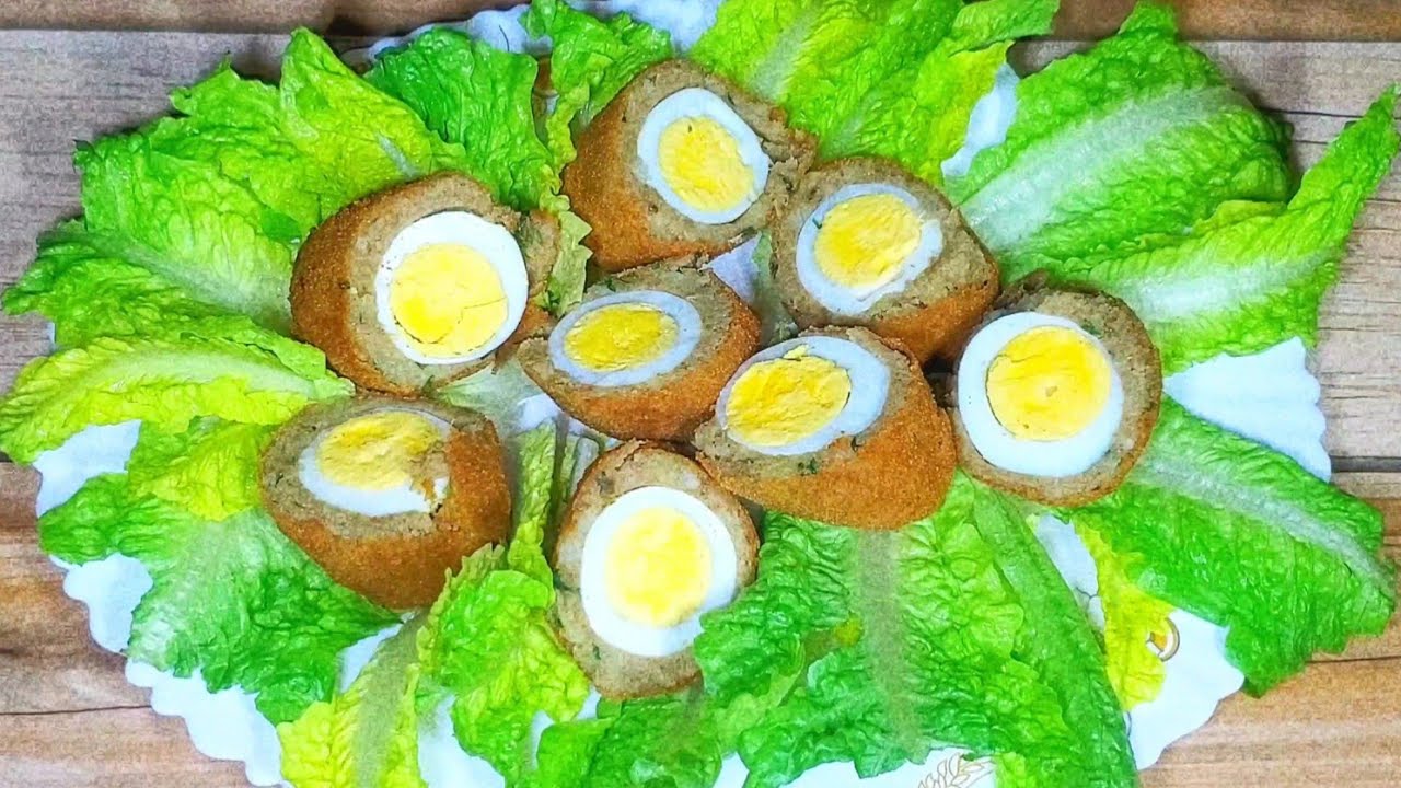 طرزتهیه کوفته نرگسی یا نرگسی کباب Nargisi Kofta Recipe by AFG food Secrets 