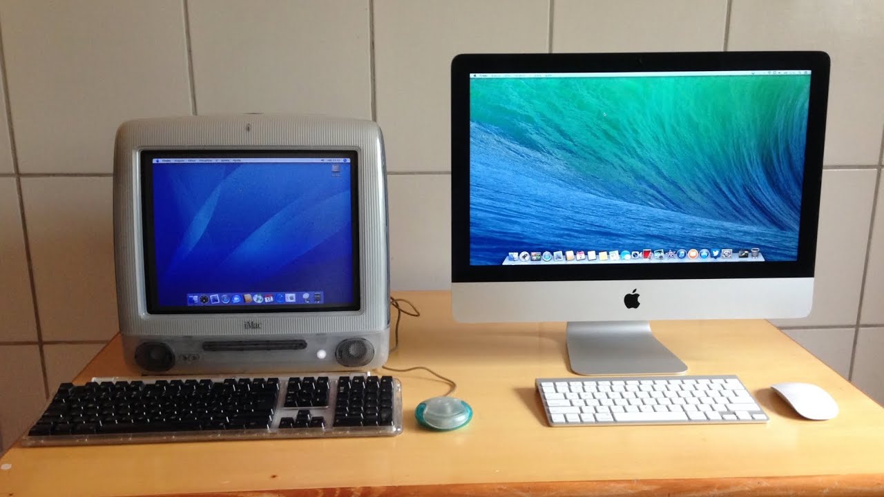 OVERVIEW: Apple iMac G3 vs iMac (Late 2012)