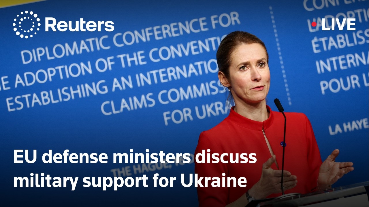 LIVE: EU defense ministers discuss military support for Ukraine