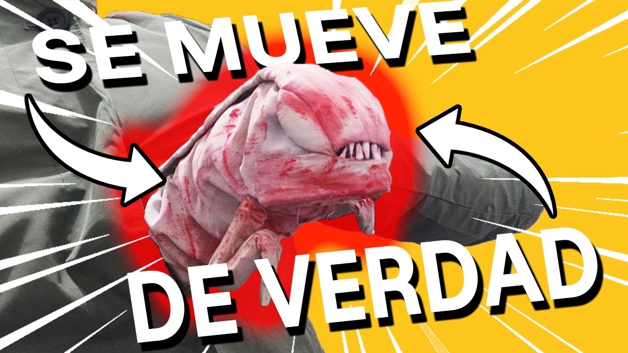Hice un ALIEN que puede MOVERSE!!!