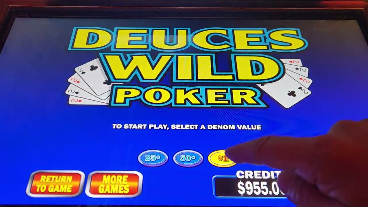 Rise n Shine 5's At The Sunset Bar - Hi Limit Video Poker - Mohegan Sun Vid#63