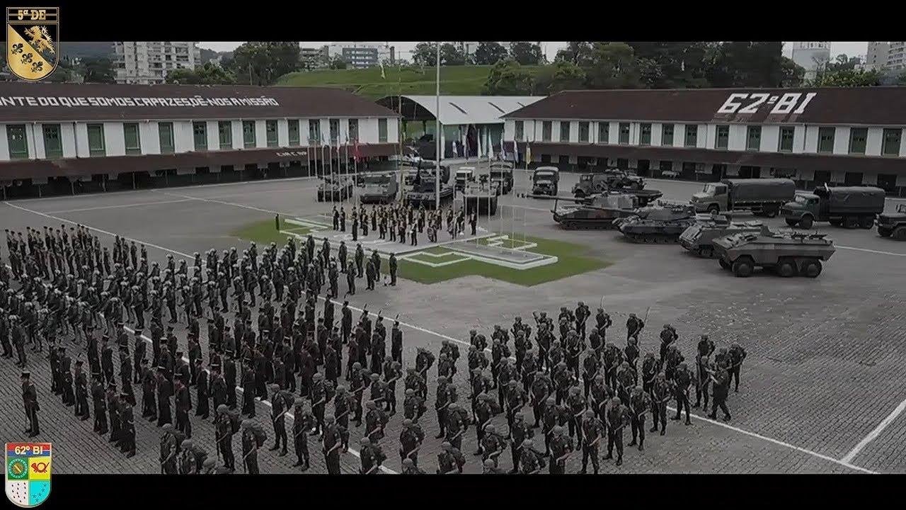 Centenário da chegada do 62º BI em Joinville-SC