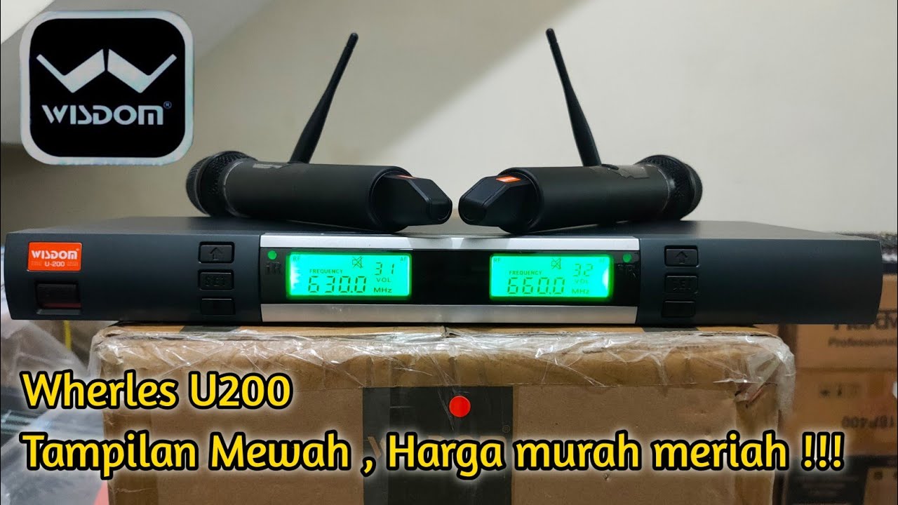 Wherles Terbaru Dari Wisdom U200 , Spek Istimewa ,Harga murah Meriah !!!