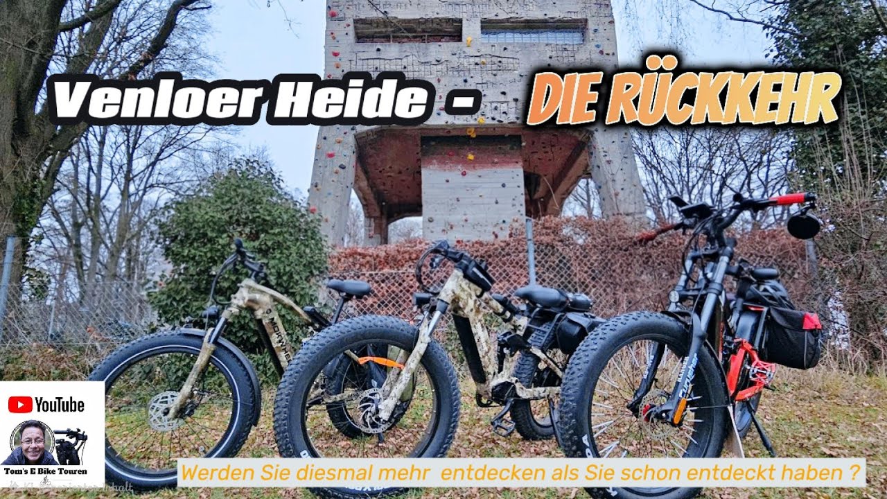 Venloer Heide  -  Die Rückkehr - E Bike Entdeckungstour am Niederrhein