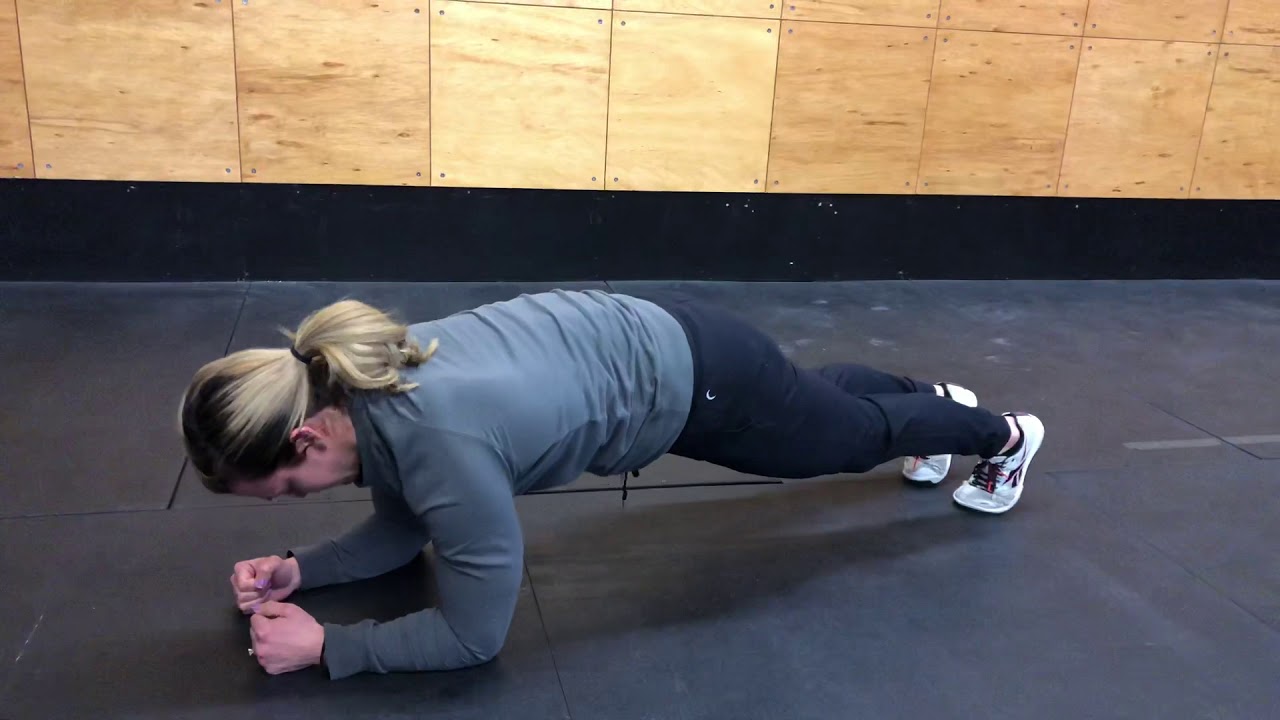 Scap Push-Ups - Elbows