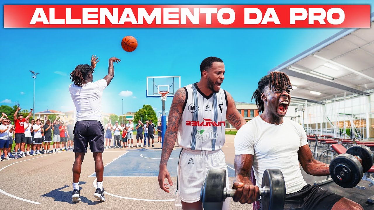 ALLENAMENTO DA PRO! (sono quasi svenuto)