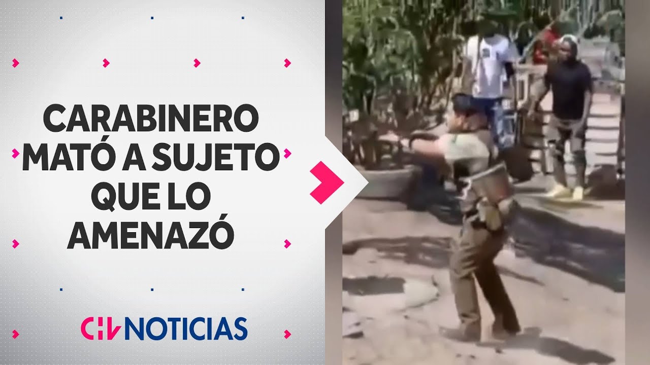 Carabinero MATÓ A SUJETO que lo amenazó con un arma en medio de operativo en Antofagasta