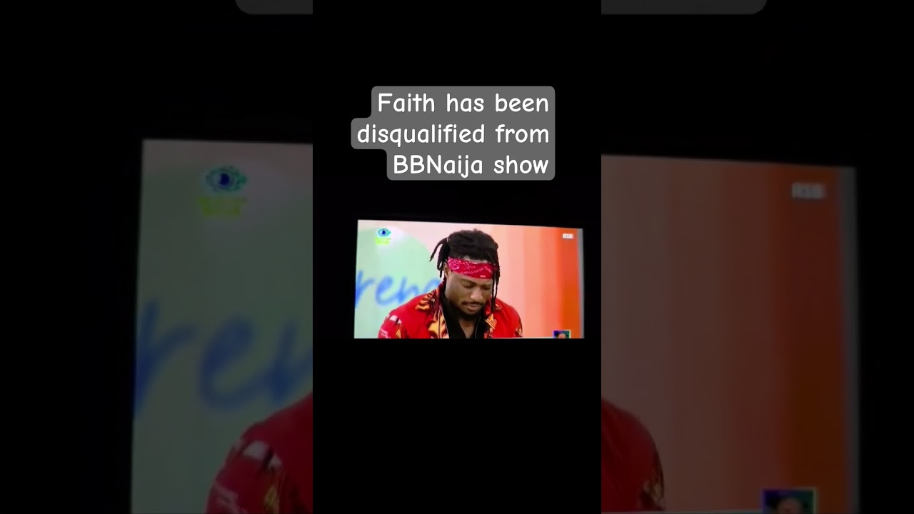 Faith has been disqualified from the show #bbnaija #trending #viral #faith #sultana