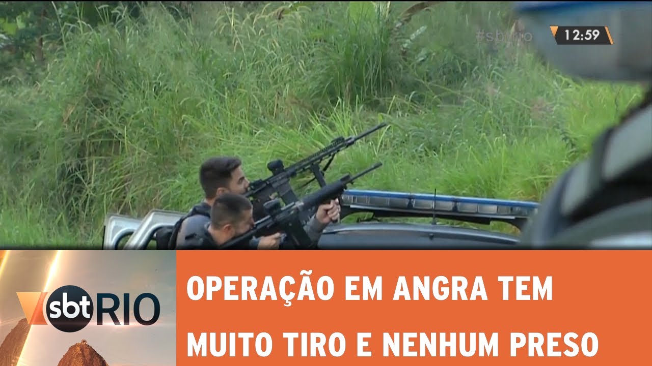 Megaoperação em Angra dos Reis tem muito tiro mas nenhum preso