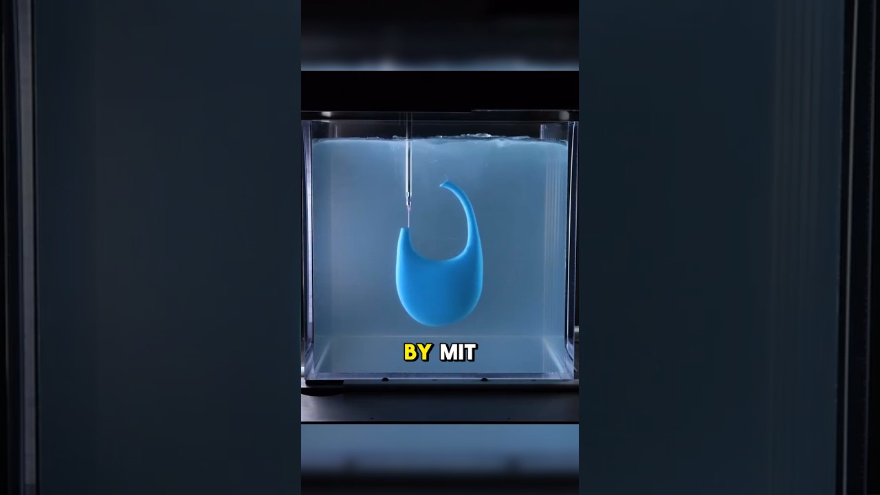 3D GEL PRINTING!!!        #science #facts #tech