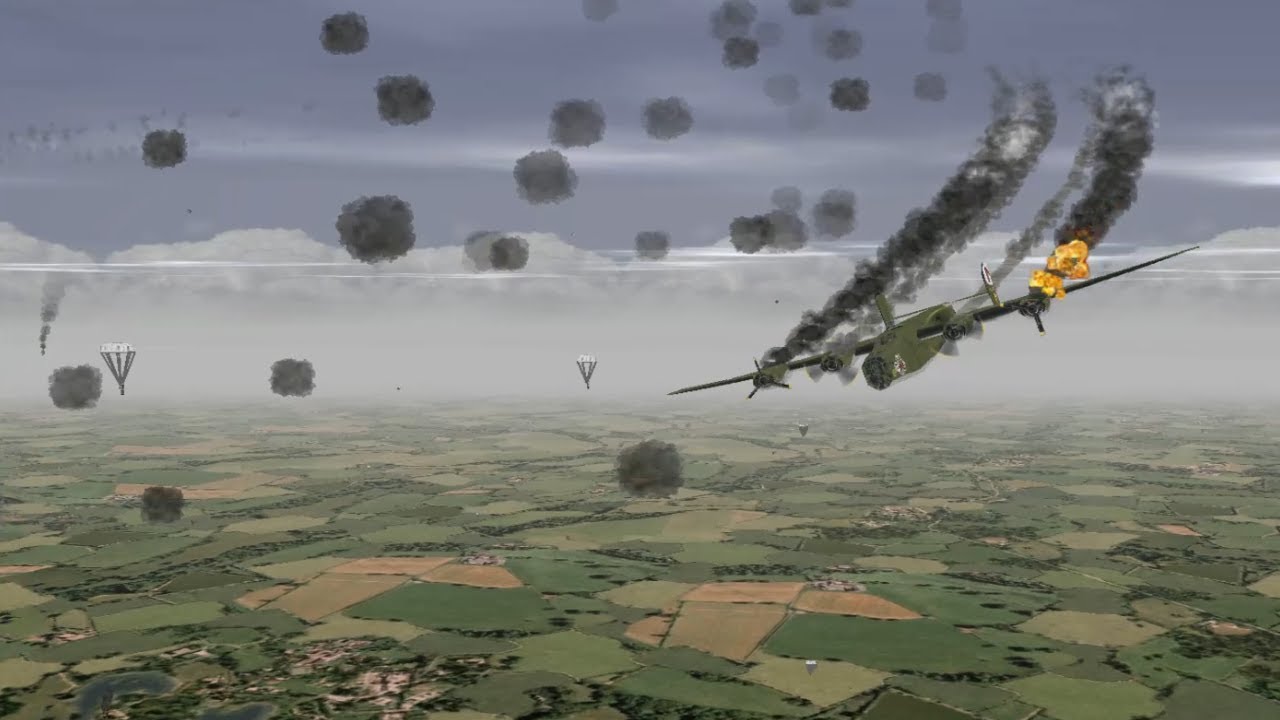 European Air War - Shooting Down Bombers with MODS!