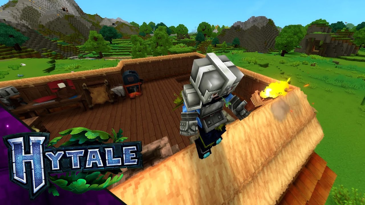 VAMOS A POR HIERRO PARA HACERNOS ARMADURA en HYTALE #hytale
