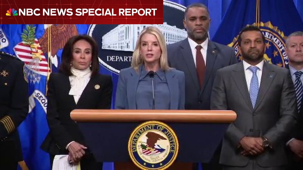 Special Report: FBI holds news conference as suspect is arrested in 2021 D.C. pipe bomb case