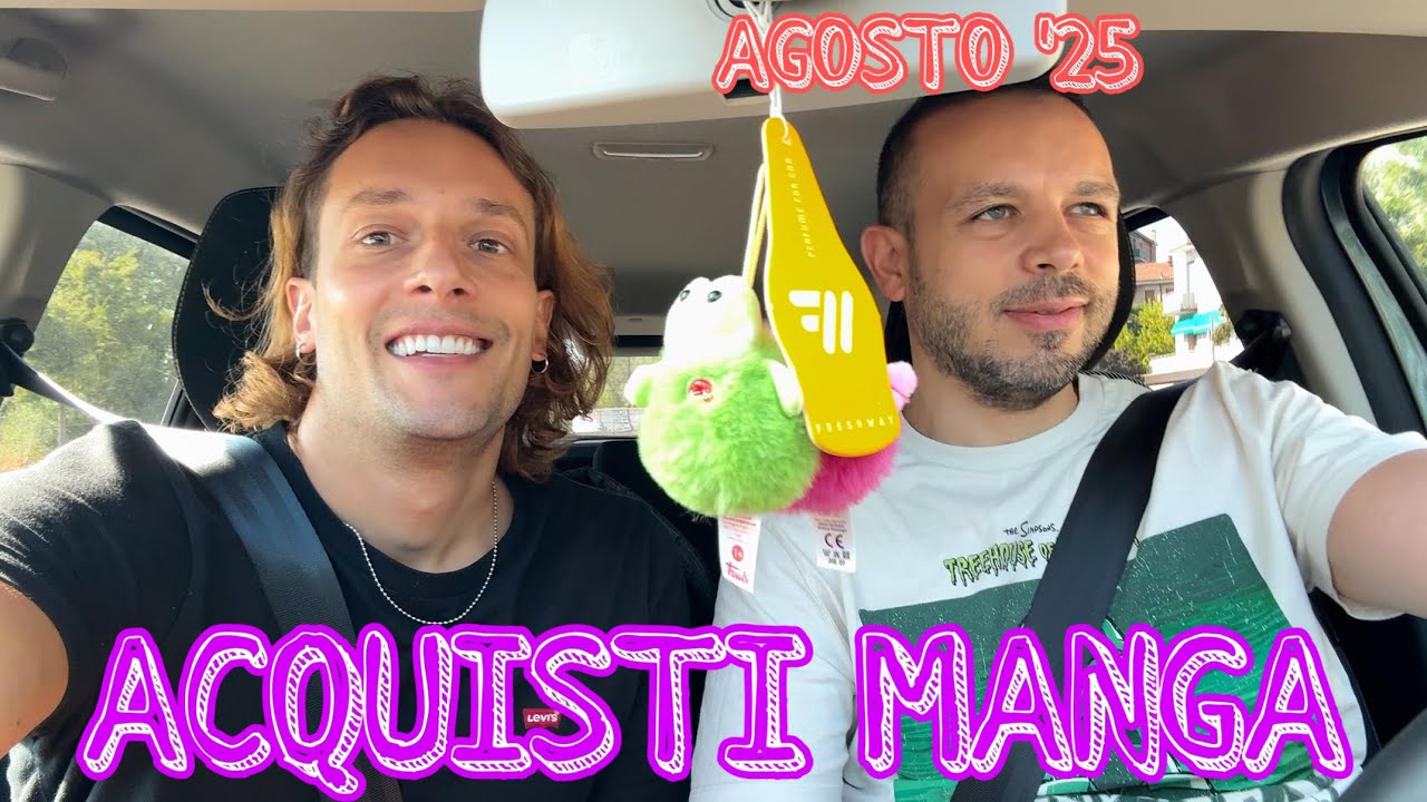 ACQUISTI MANGA AGOSTO 25