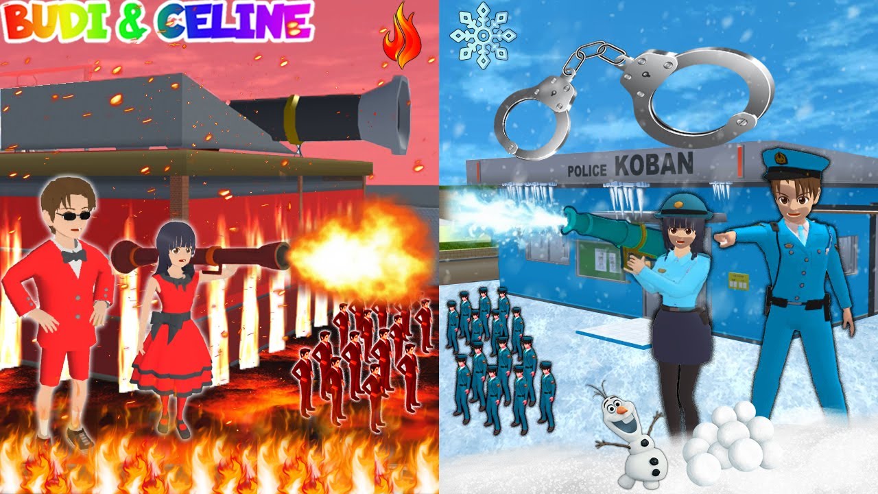 Yuta Mio Palsu Yakuza Api 🔥 VS Yuta Mio Asli Polisi Koban Es ❄️ | Yuta Mio Yakuza Palsu Di Penjara